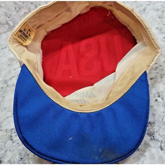 Vintage America's Best Fram/Autolite‎ Painters Hat Cap USA WELL USED! - Picture 5 of 9